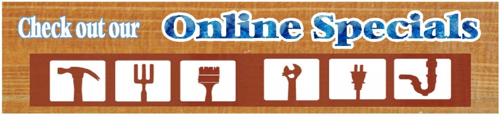 On line Specials Online Specials